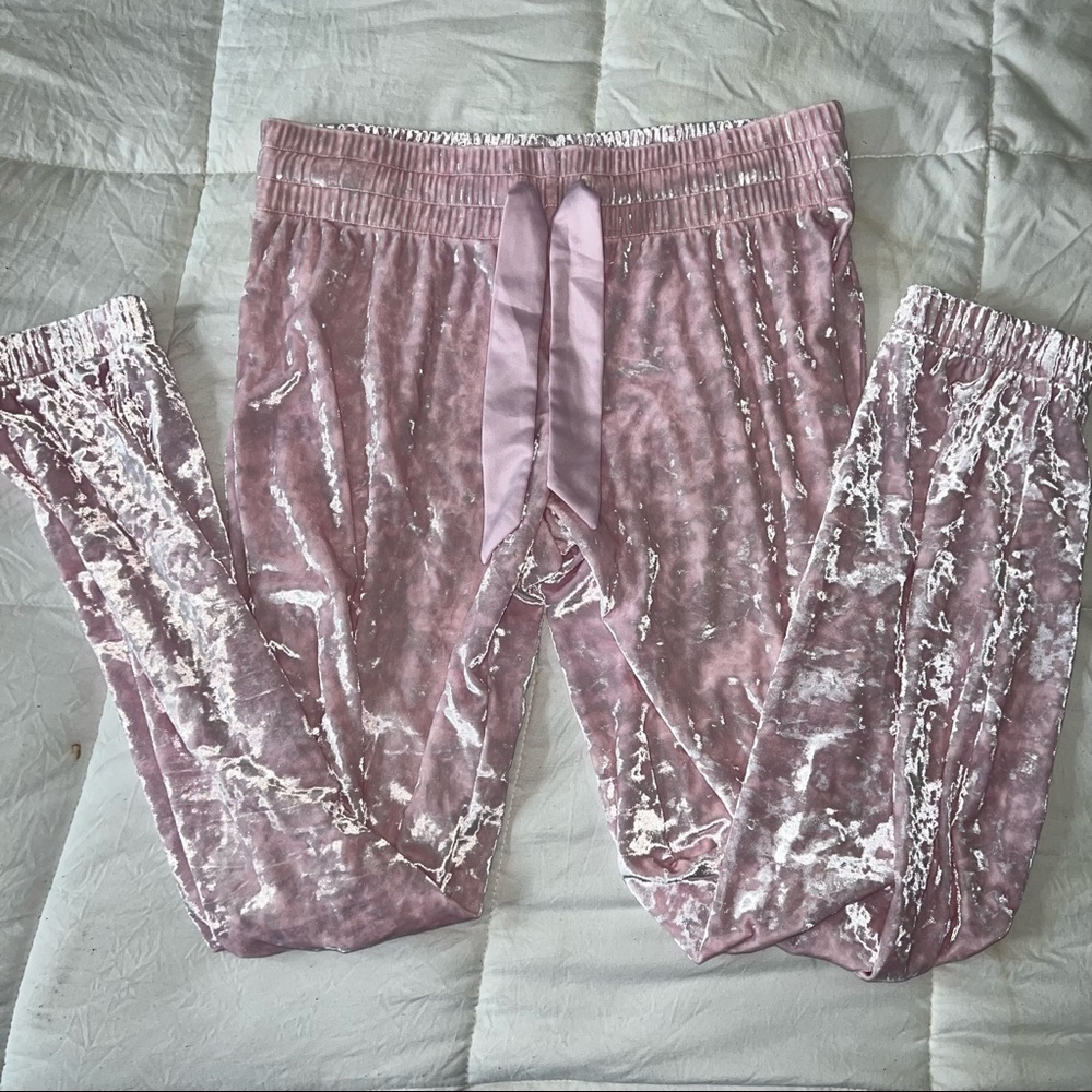 Victoria Secrets Velvet PJ Joggers - Picture 1 of 6
